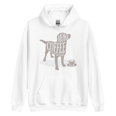 [ID: 146-G399] Coffee Dog Unisex Heavy Blend Hoodie