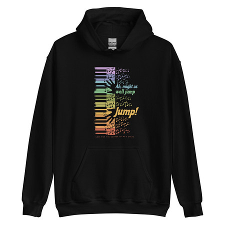 [ID: 146-G410] Colorful Retro Keyboard Unisex Heavy Blend Hoodie