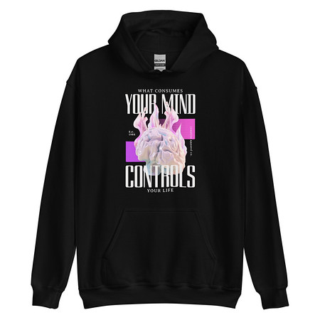 [ID: 146-G414] Control your Mind Unisex Heavy Blend Hoodie