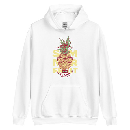 [ID: 146-G417] Cool Pineapple - Tropical Fruit Unisex Heavy Blend Hoodie