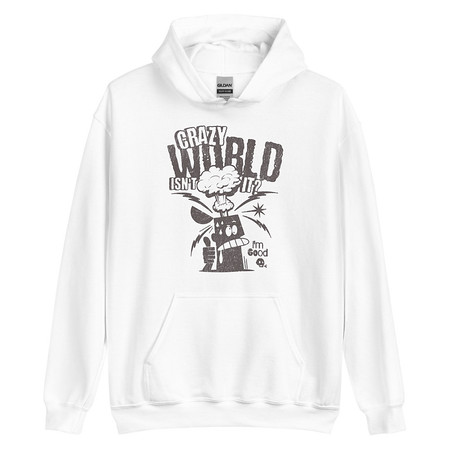 [ID: 146-G430] Crazy World Unisex Heavy Blend Hoodie