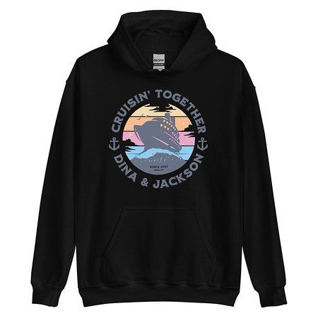 [ID: 146-G441] Cruisin' Together - Cruise Ship Unisex Heavy Blend Hoodie