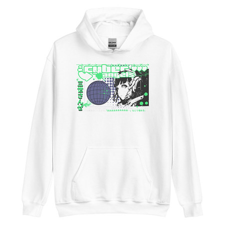 [ID: 146-G455] Cyber Angels - Y2k Girl Anime Unisex Heavy Blend Hoodie
