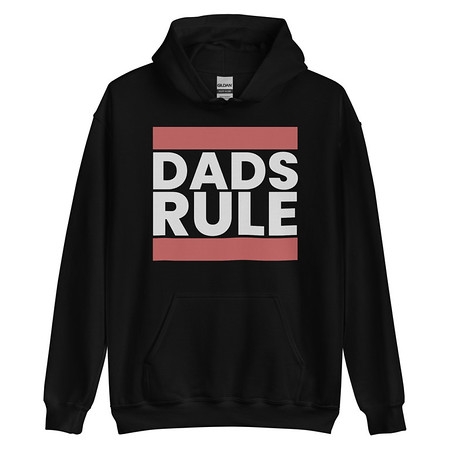 [ID: 146-G462] Dads Rule (1) Unisex Heavy Blend Hoodie