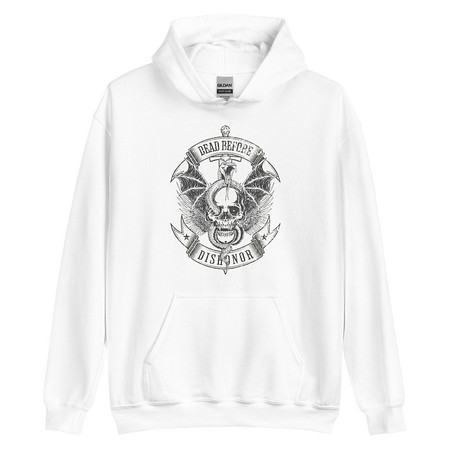 [ID: 146-G472] DEAD BEFORE DISHONOR Unisex Heavy Blend Hoodie