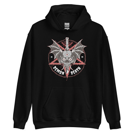 [ID: 146-G486] DEMON DEATH Unisex Heavy Blend Hoodie