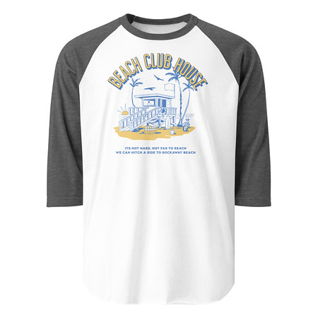 [ID: 233-G151] BCH Unisex 3/4 Sleeve Raglan Shirt