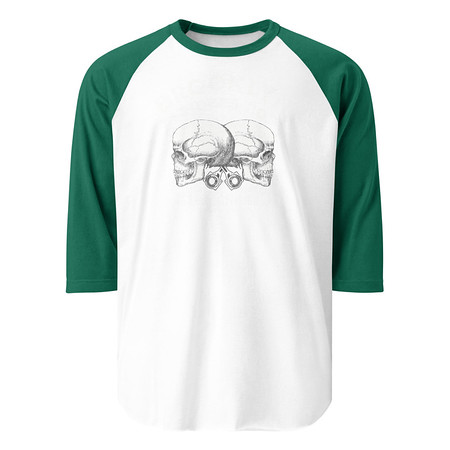 [ID: 233-G291] BROOKLYN NEWYOR RIDERS CO Unisex 3/4 Sleeve Raglan Shirt