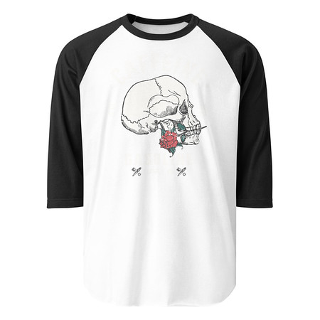[ID: 233-G309] CAFFEINE GASOLINE Unisex 3/4 Sleeve Raglan Shirt