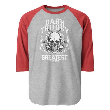 [ID: 233-G467] Dark Trilogy Unisex 3/4 Sleeve Raglan Shirt