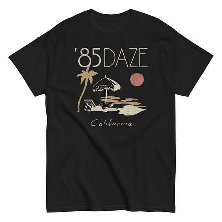 [ID: 438-G1] '85 Daze California Unisex Classic Tee