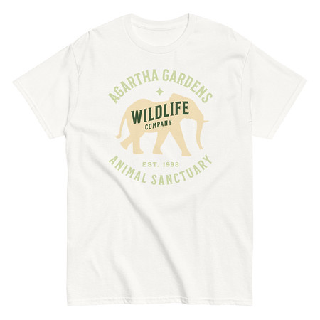 [ID: 438-G33] Agartha Gardens Wildlife - Animal Sanctuary Unisex Classic Tee