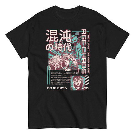 [ID: 438-G34] Age of Chaos - Japanese Anime Unisex Classic Tee