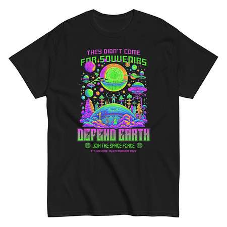 [ID: 438-G38] Alien Invasion Unisex Classic Tee
