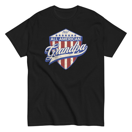 [ID: 438-G41] all american grandpa Unisex Classic Tee