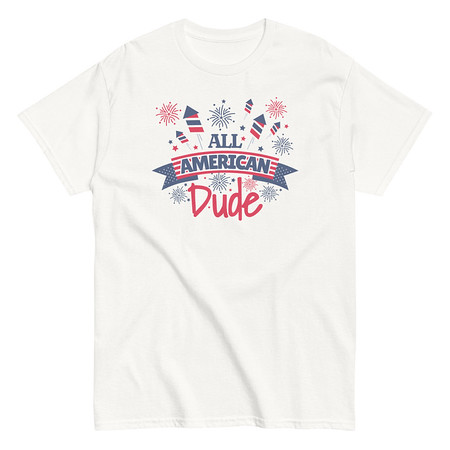 [ID: 438-G42] All American Unisex Classic Tee