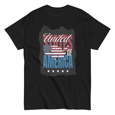 [ID: 438-G59] America (3) Unisex Classic Tee