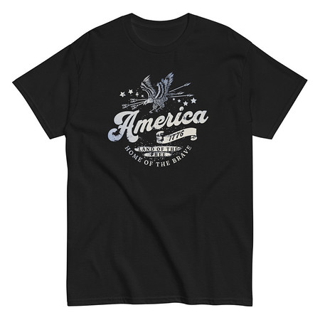 [ID: 438-G61] America 1776 Unisex Classic Tee