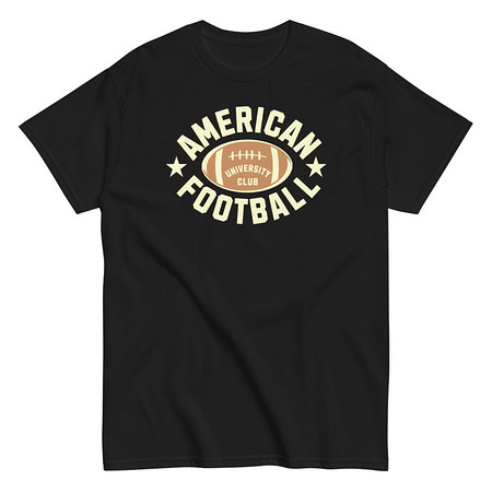 [ID: 438-G69] American Football - Athletic Sports Unisex Classic Tee