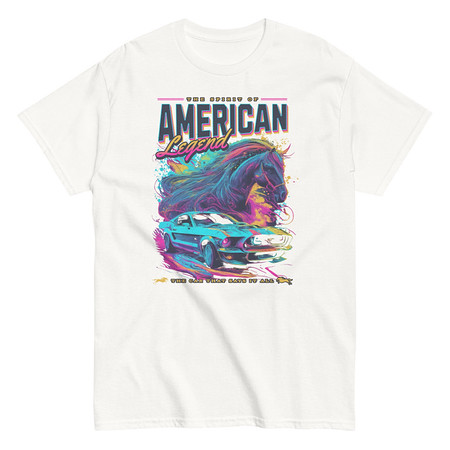 [ID: 438-G74] American Legend Unisex Classic Tee