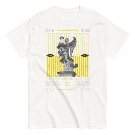 [ID: 438-G82] Angelic Aura Streetwear Unisex Classic Tee