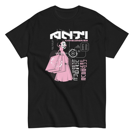 [ID: 438-G91] Anti Consumerism - Futuristic Unisex Classic Tee
