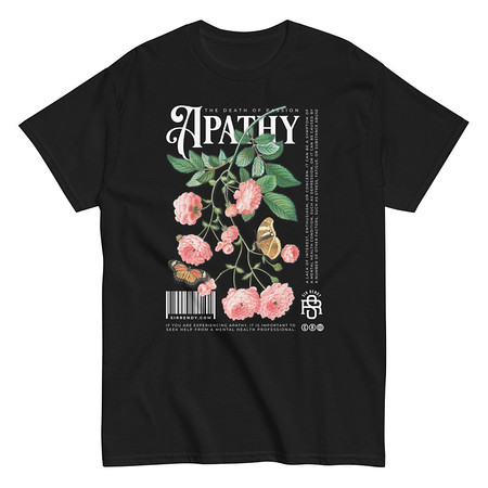 [ID: 438-G95] Apathy Unisex Classic Tee