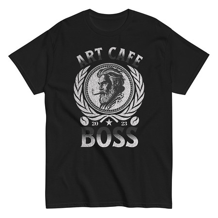 [ID: 438-G101] ART CAFE - BOSS Unisex Classic Tee