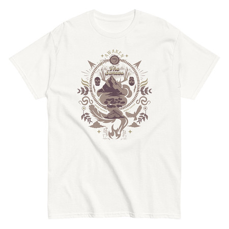 [ID: 438-G119] Awaken The Senses - Coffee Beans Unisex Classic Tee