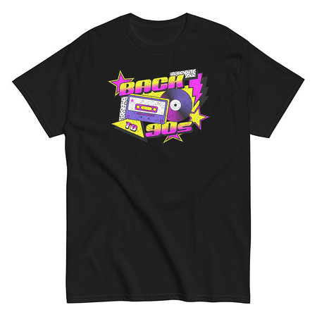 [ID: 438-G123] Back to 90s Unisex Classic Tee