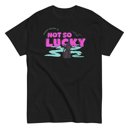 [ID: 438-G127] Bad Luck Kitty - Halloween Unisex Classic Tee