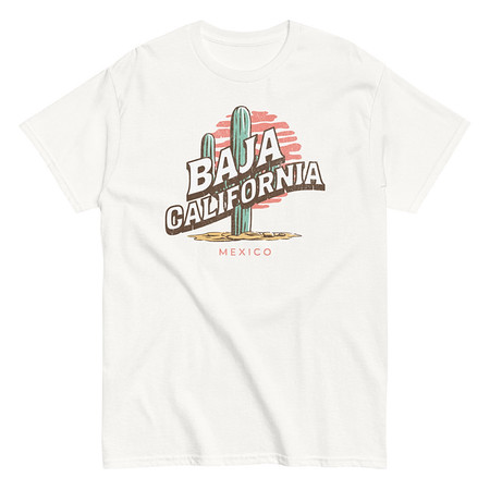 [ID: 438-G132] Baja Cali Mexico Unisex Classic Tee