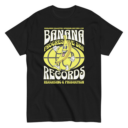 [ID: 438-G136] Banana Records - Comic Character Unisex Classic Tee