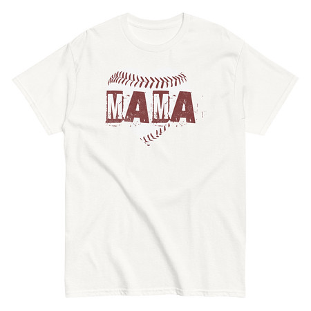 [ID: 438-G142] Baseball MAMA Unisex Classic Tee