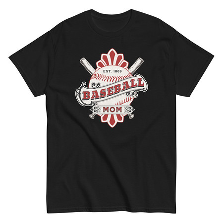[ID: 438-G144] Baseball Mom Unisex Classic Tee