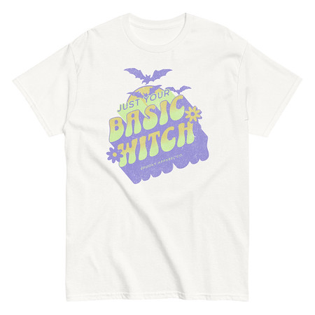 [ID: 438-G146] Basic Witch - Halloween Unisex Classic Tee
