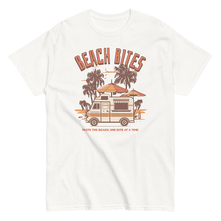 [ID: 438-G162] Beach Bites Unisex Classic Tee
