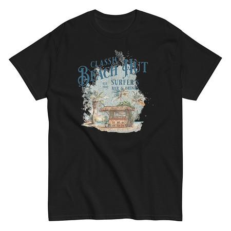[ID: 438-G166] Beach Hut Unisex Classic Tee