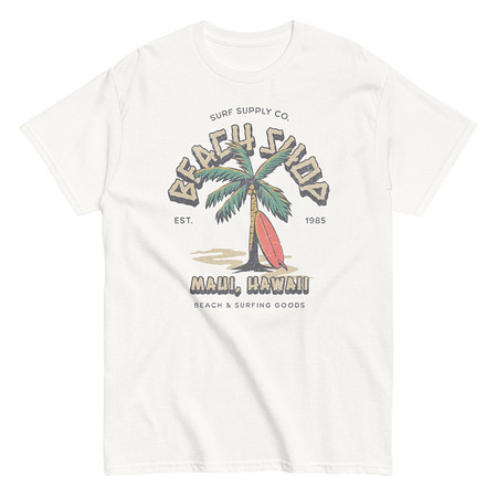 [ID: 438-G169] Beach Shop Unisex Classic Tee