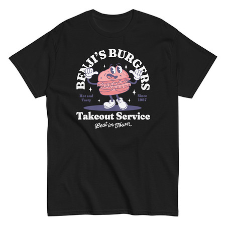 [ID: 438-G182] Benji's Burgers - Fast Food Unisex Classic Tee
