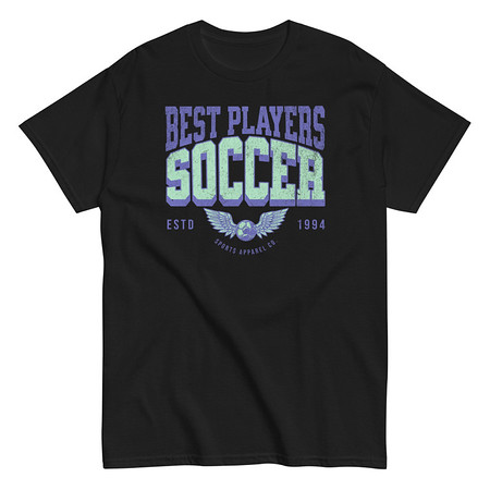 [ID: 438-G190] Best Players Soccer Unisex Classic Tee