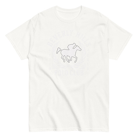 [ID: 438-G196] BEVERLY HILLS POLO CLUB Unisex Classic Tee