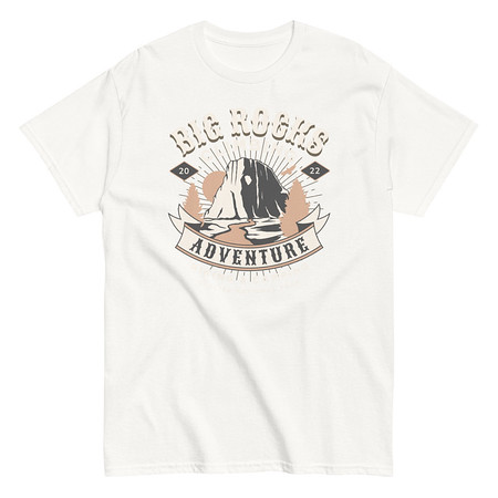 [ID: 438-G203] Big Rocks Climbing - Outdoor Adventure Unisex Classic Tee