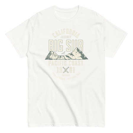 [ID: 438-G204] Big Sur - Outdoor Mountain Unisex Classic Tee