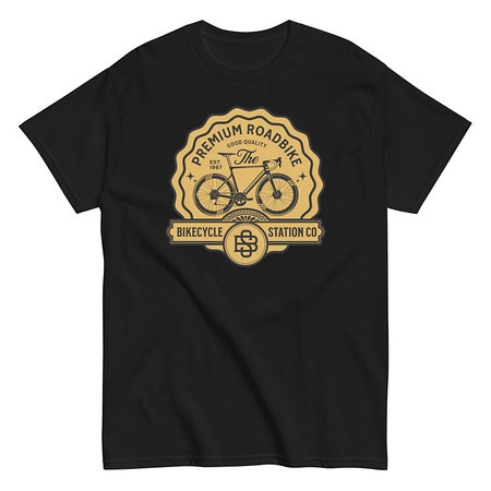 [ID: 438-G207] Bikecycle Station Co. - Sports Unisex Classic Tee