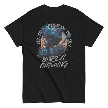 [ID: 438-G210] Birds Chirping Unisex Classic Tee