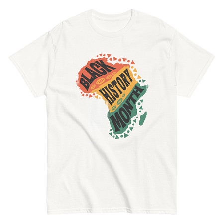 [ID: 438-G222] Black History Month - Tribal History Unisex Classic Tee