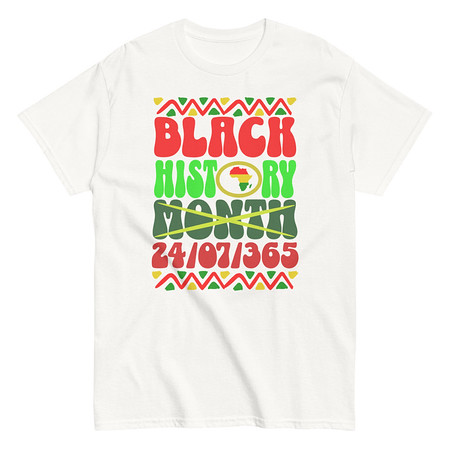 [ID: 438-G223] Black History Month Unisex Classic Tee