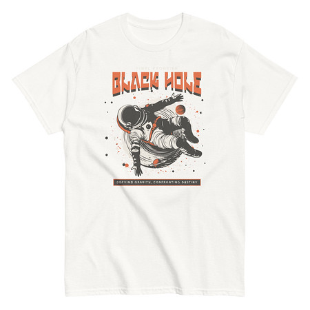 [ID: 438-G224] Black Hole Unisex Classic Tee