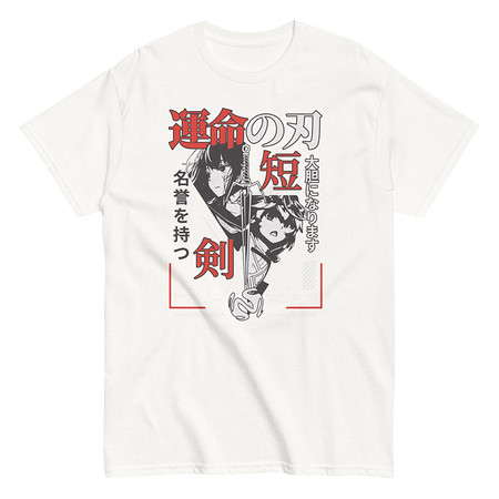 [ID: 438-G234] Blades of Fate - Japanese Manga Anime Unisex Classic Tee